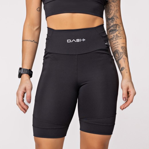 Bermuda Baixa Pace Com 6 bolsos Funcionais Preta