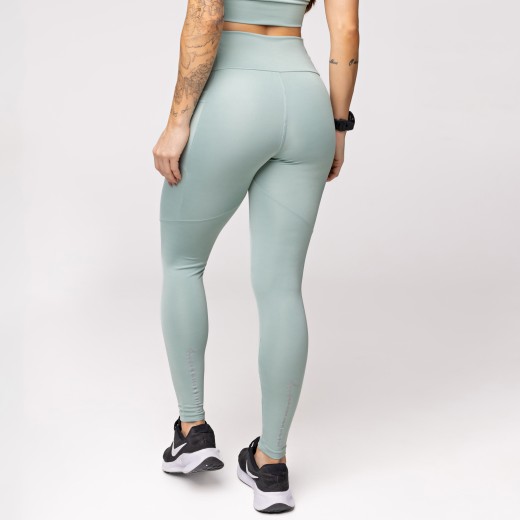 Legging Baixa Pace Com 6 bolsos Funcionais Verde Oliva