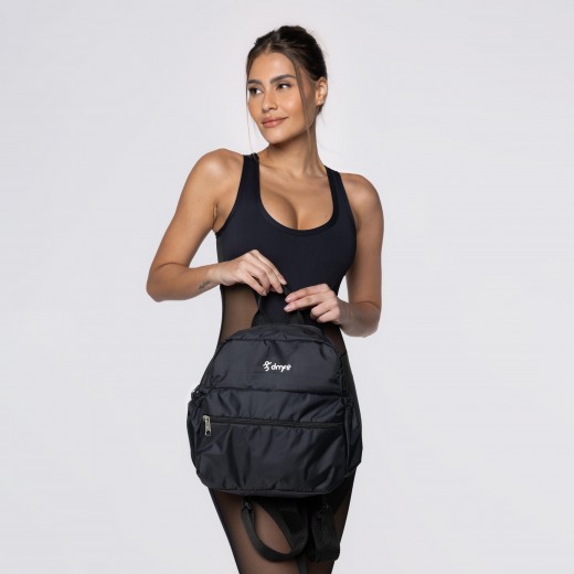 Mochila Fitness Feminina Dmfit Preta