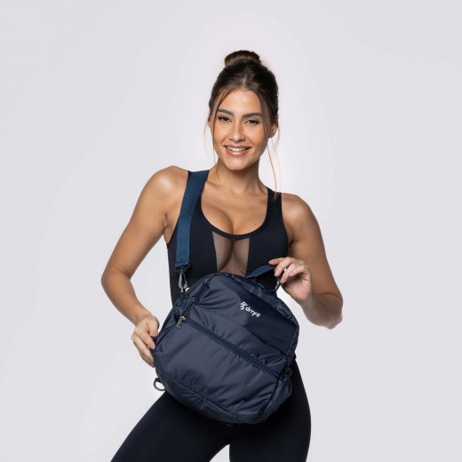 Mochila Fitness Feminina Dmfit Marinho