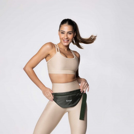 Pochete Feminina Dmfit Verde Musgo