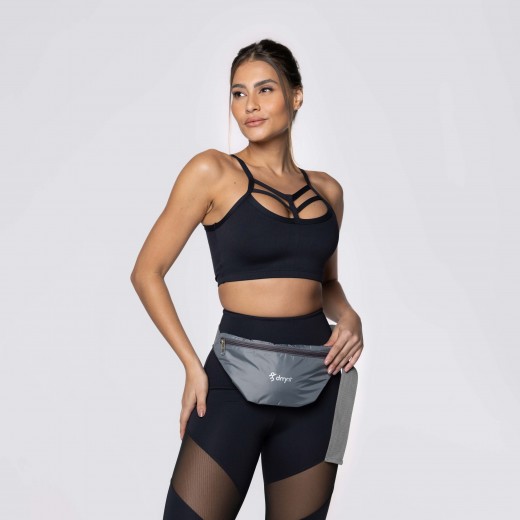 Pochete Feminina Dmfit Cinza